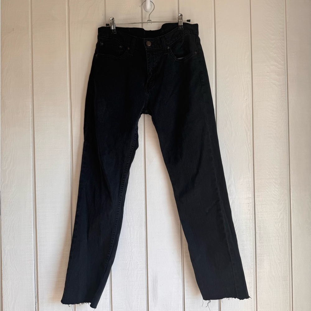 Vintage 511 Levi’s Black Cut Off Jeans